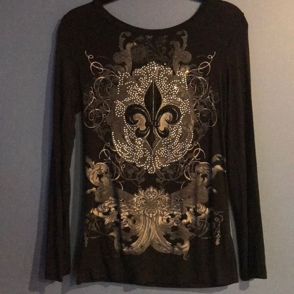 Vocal Western Brand Long Sleeve Tee